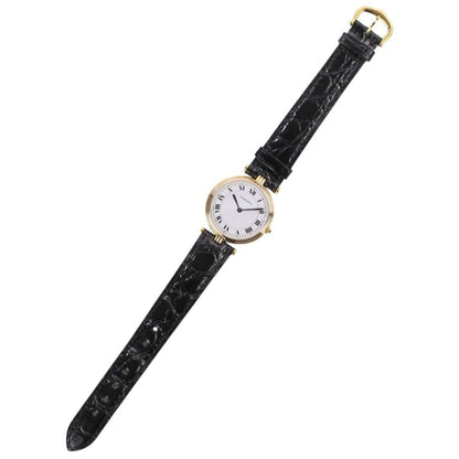 Cartier Vendome 18K 750 Trinity LM Quartz Watch Dial White Black — view 8