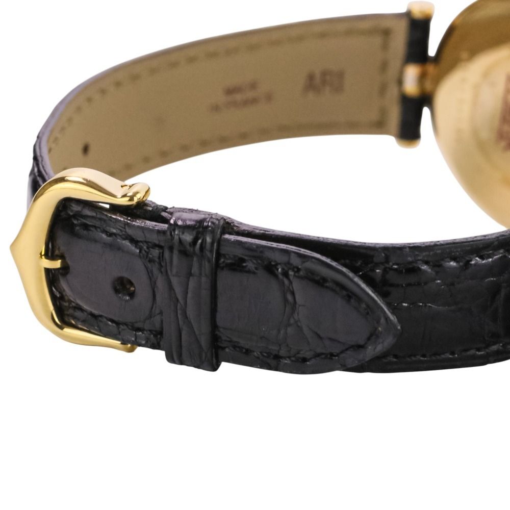 Cartier Vendome 18K 750 Trinity LM Quartz Watch Dial White Black — view 6