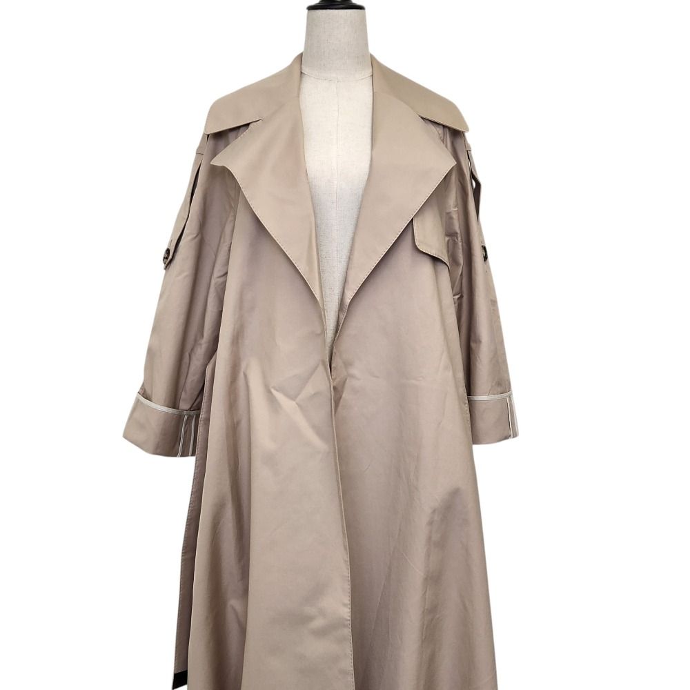 Max Mara the Cube Oversize Trench Rain Coat 36 Beige — view 5