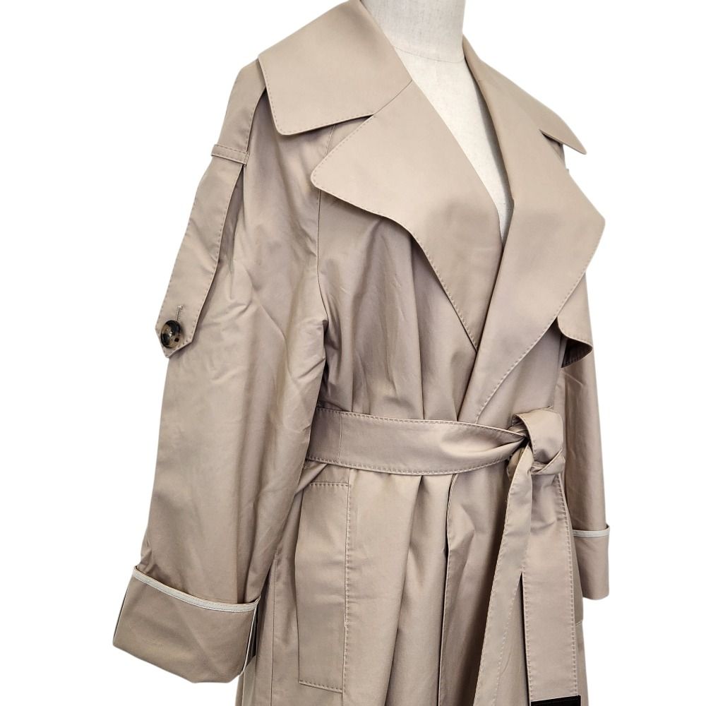 Max Mara the Cube Oversize Trench Rain Coat 36 Beige — view 4