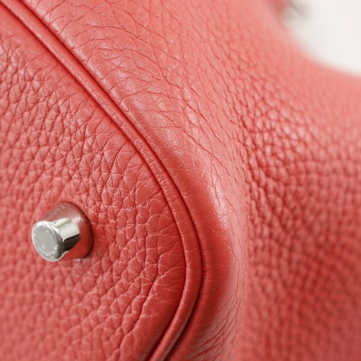 Hermes Picotin Lock 22 Taurillon Clemence Pink C Handbag — view 5