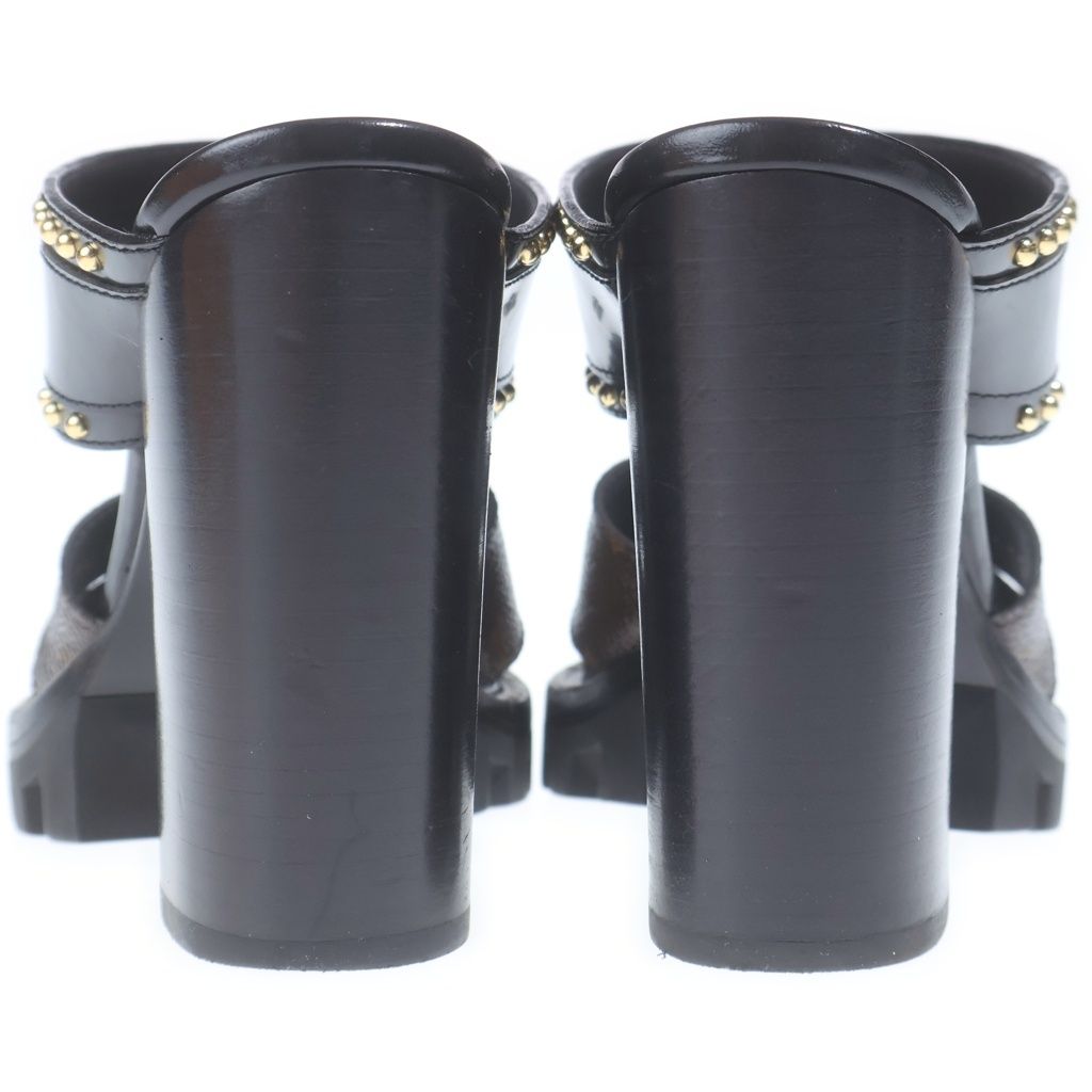 Louis Vuitton Star Trail Line Sandals Shoes Black Brown — view 3