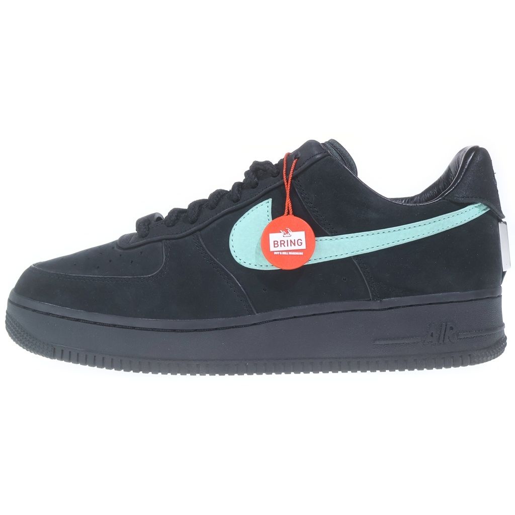 Tiffany & Co 1837 Nike Air Force 1 Low Black Air 1 Low-Cut Sneakers Blue
