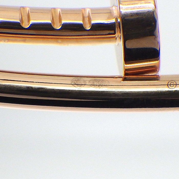 Cartier Bangle Juste un Clou SM Nail Motif 18K Pink Gold 19 Bracelet — view 3