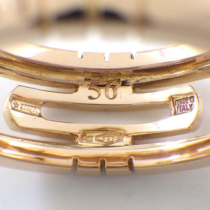 Bvlgari Ring Parentesi 18K Pink Gold — view 3