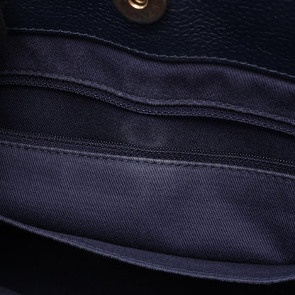 Chanel Tote Bag Neo Executive 2-Way Navy Leather — view 6