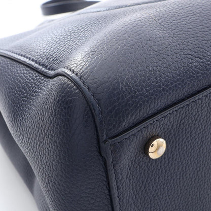 Chanel Tote Bag Neo Executive 2-Way Navy Leather — view 7