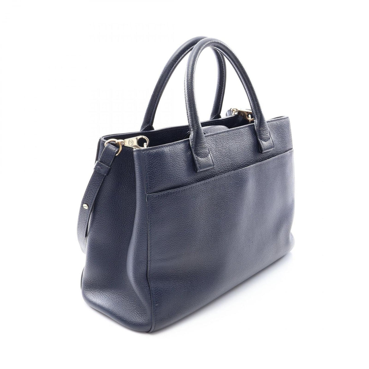 Chanel Tote Bag Neo Executive 2-Way Navy Leather — view 2