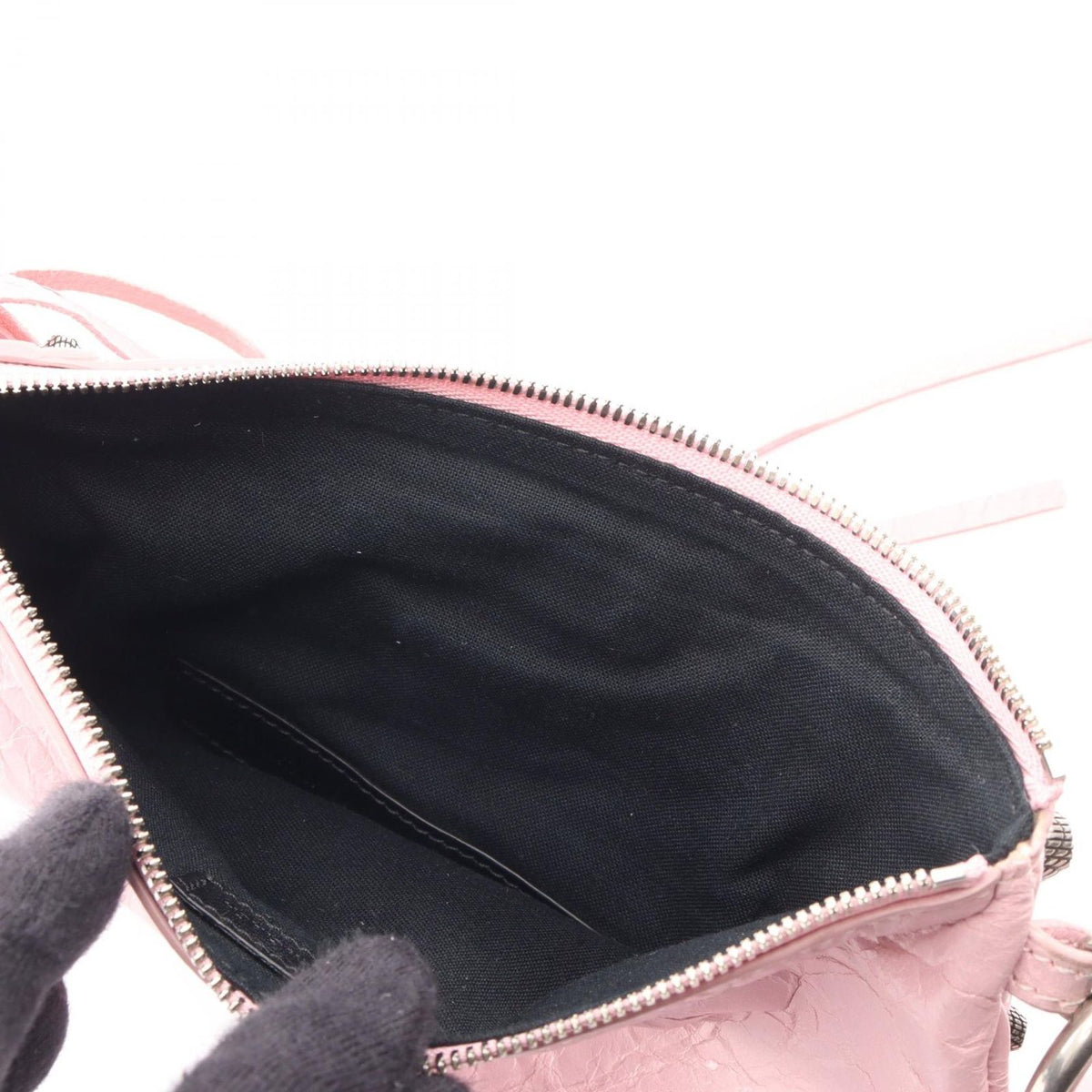 Balenciaga Clutch Le Cagole Pink Leather — view 5