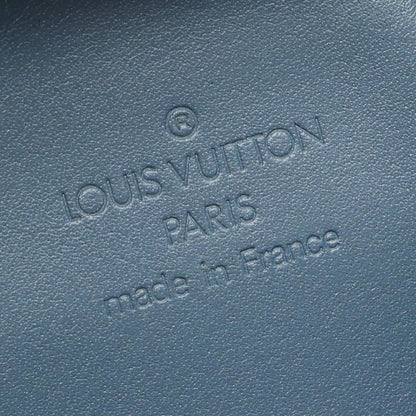 Louis Vuitton Shoulder Bag Afriolan Blue Leather — view 4
