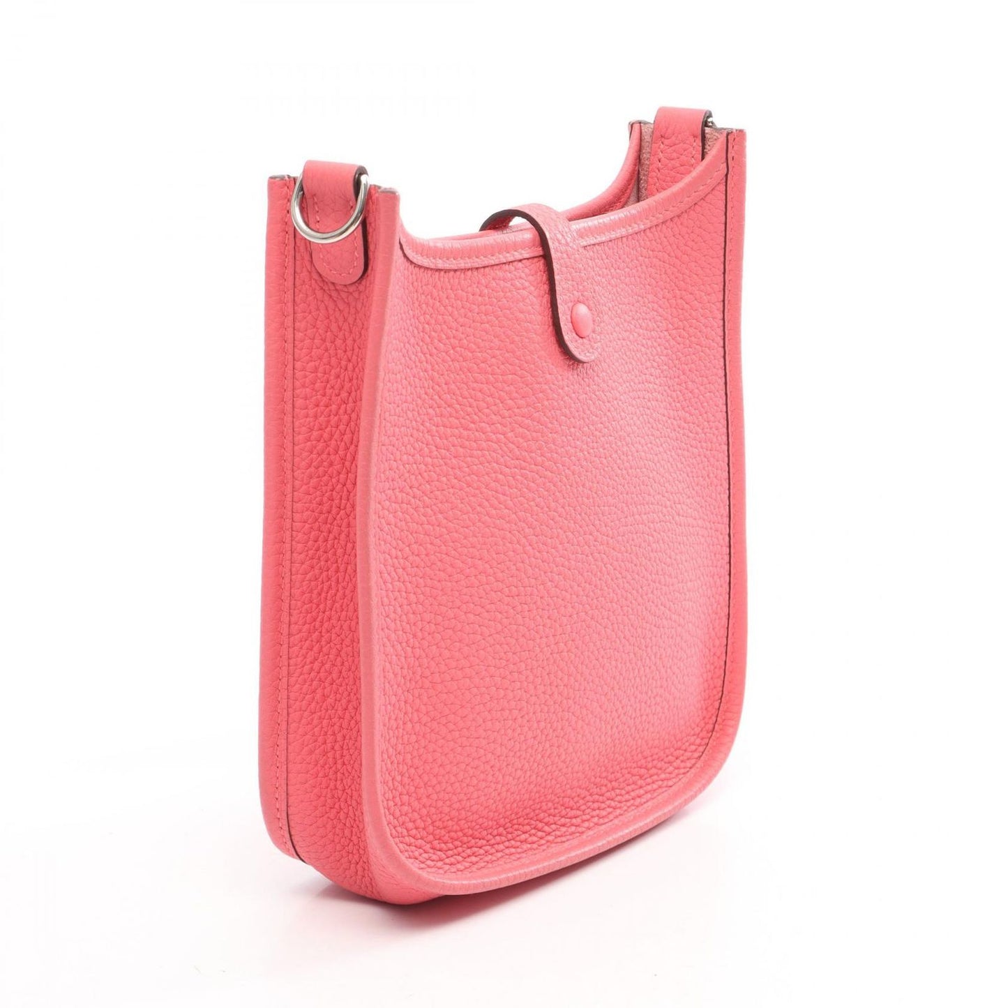 Hermes Shoulder Bag Evelyne TPM Amazon Rose Azalea Leather TPM — view 2