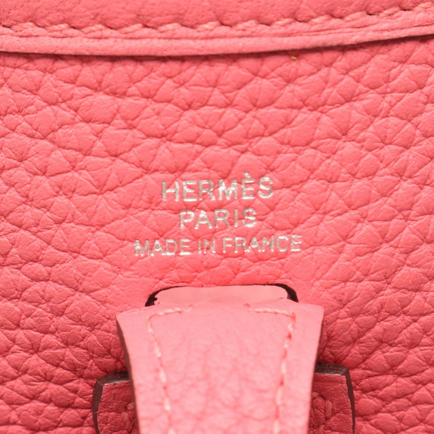 Hermes Shoulder Bag Evelyne TPM Amazon Rose Azalea Leather TPM — view 4