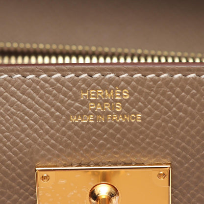 Hermes Shoulder Bag Kelly To Go Etoupe Leather — view 5