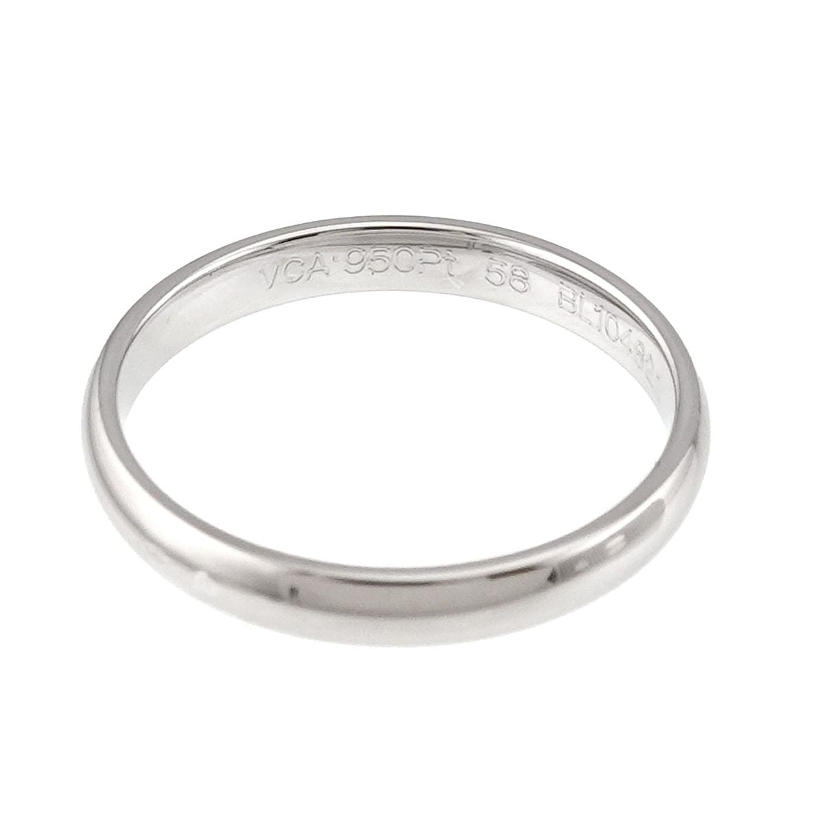 Van Cleef & Arpels Tendrement 58 Ring Width Platinum — view 3