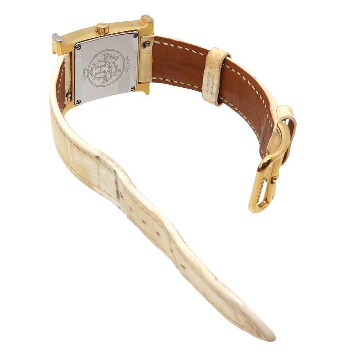 Hermes Watch Hh1 201 White Quartz — view 5