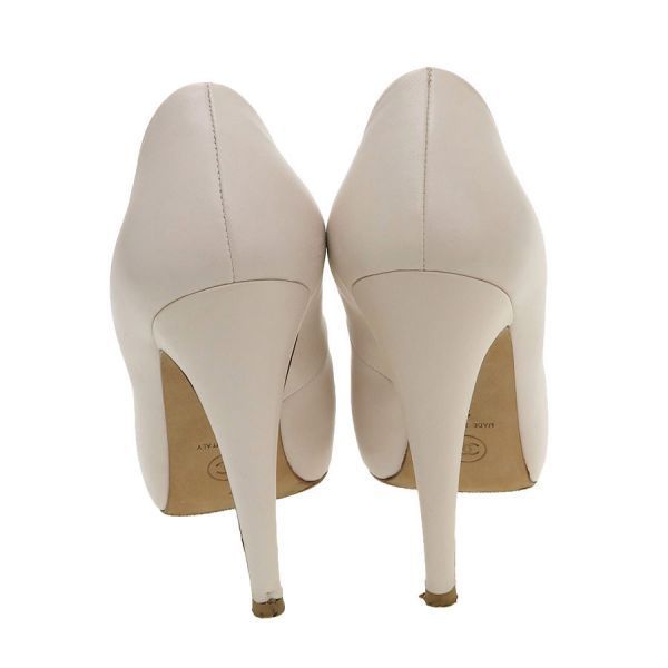 Chanel Pumps Heel Beige — view 3