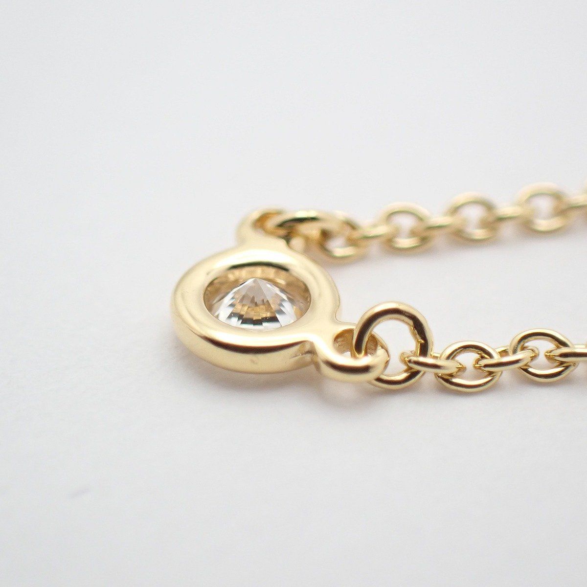 Tiffany & Co Elsa Peretti by the Yard Necklace 18K Yellow Gold Diamond 3.4 Pawn — view 4