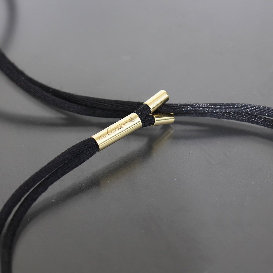 Cartier Cotton Code Necklace Gold 18K — view 2