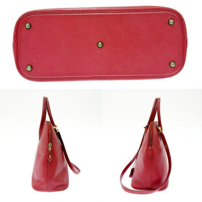 Hermes Courchevel Bolide 35 Gold Handbag Rouge — view 3