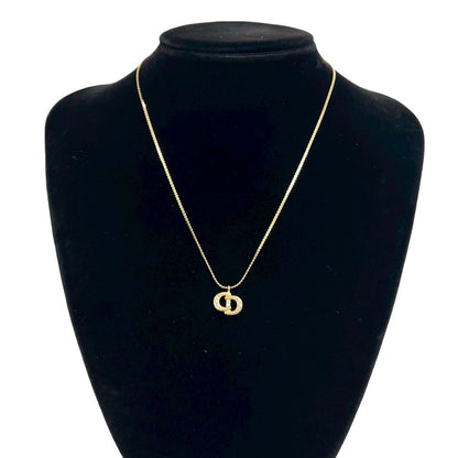 Dior CD Logo Pendant Gold — view 2