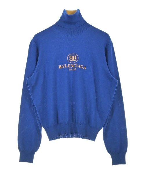 Balenciaga Knit Sweater Blue