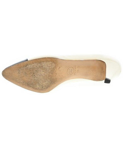 Chanel Pumps Heel White — view 3
