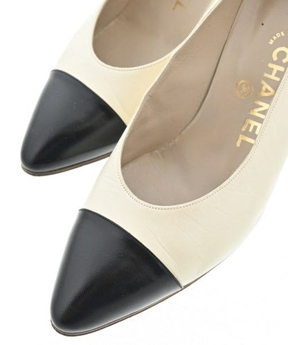 Chanel Pumps Heel White — view 5