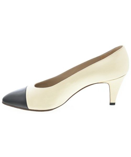 Chanel Pumps Heel White — view 4