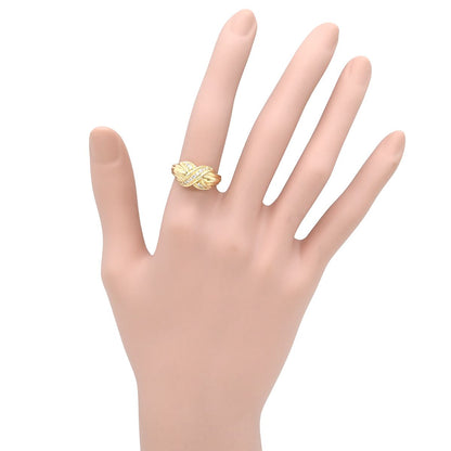 Tiffany & Co Ring Signature Diamond Yellow Gold T& 750 18K Yellow Gold Cross — view 7