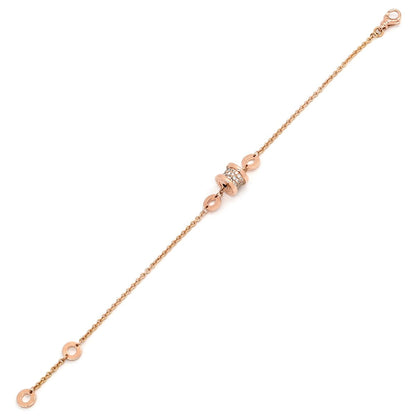 Bvlgari Bracelet B.Zero1 Element Diamond Pink Gold SM 18K Rose Gold — view 2