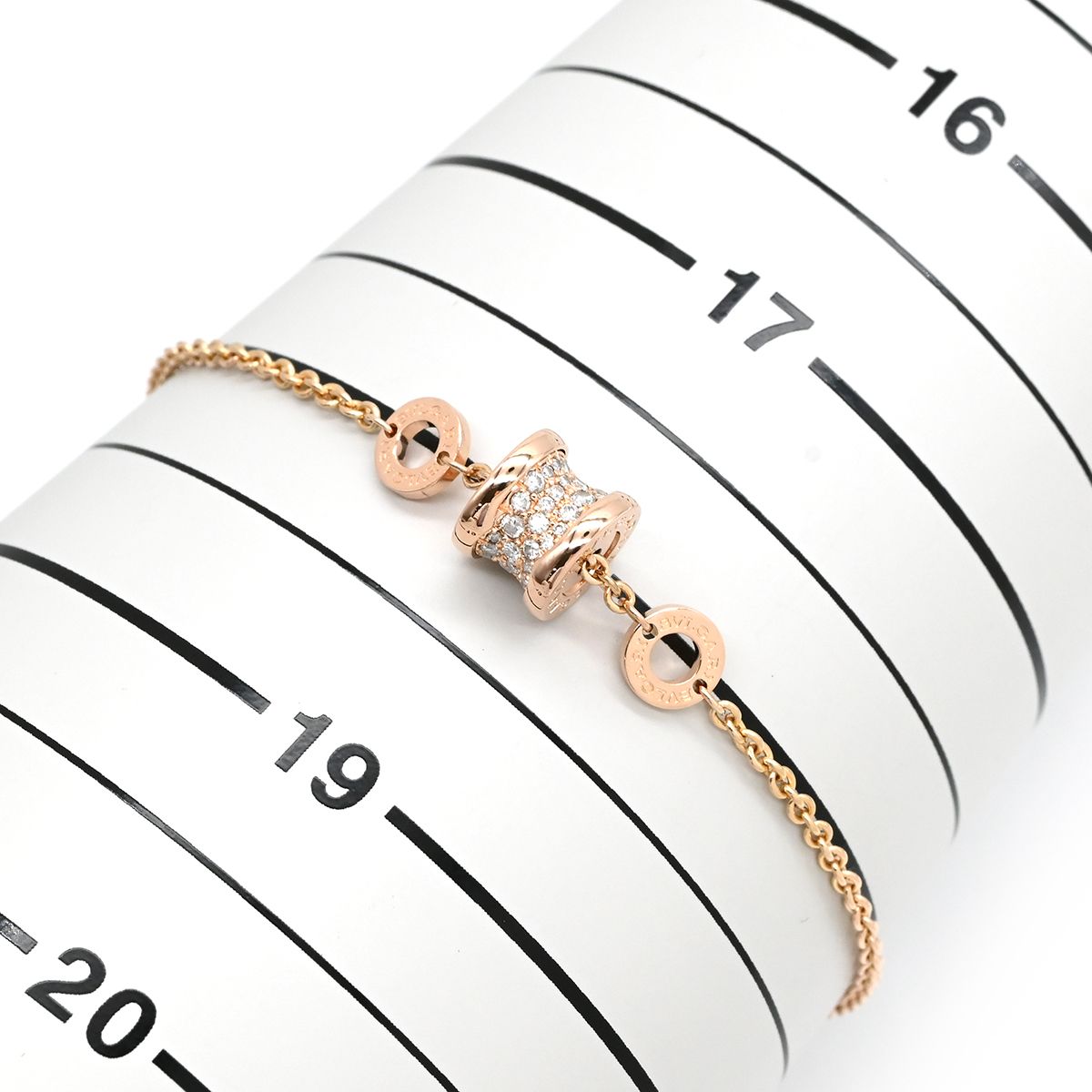Bvlgari Bracelet B.Zero1 Element Diamond Pink Gold SM 18K Rose Gold — view 8
