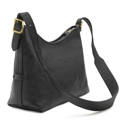 Louis Vuitton Shoulder Bag Carryall Zip NM PM Monogram Empreinte Noir Gold Black — view 2