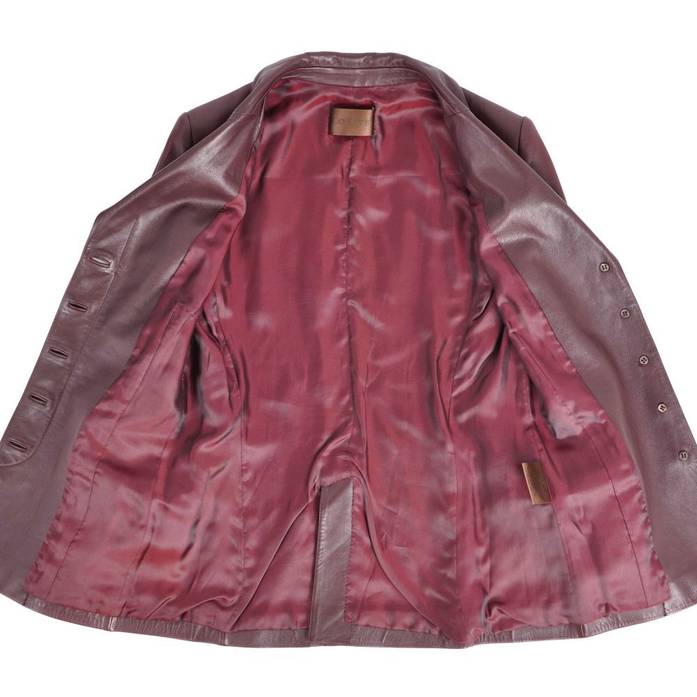 Loewe Jacket Te la de Leather Lambskin — view 7