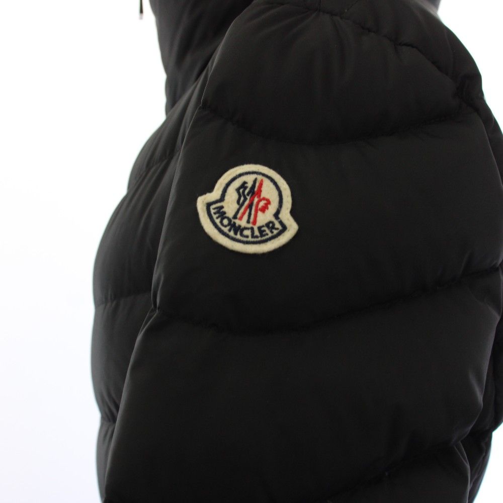 Moncler Mirieron Down Coat Anime Tag 1 Black YT — view 7