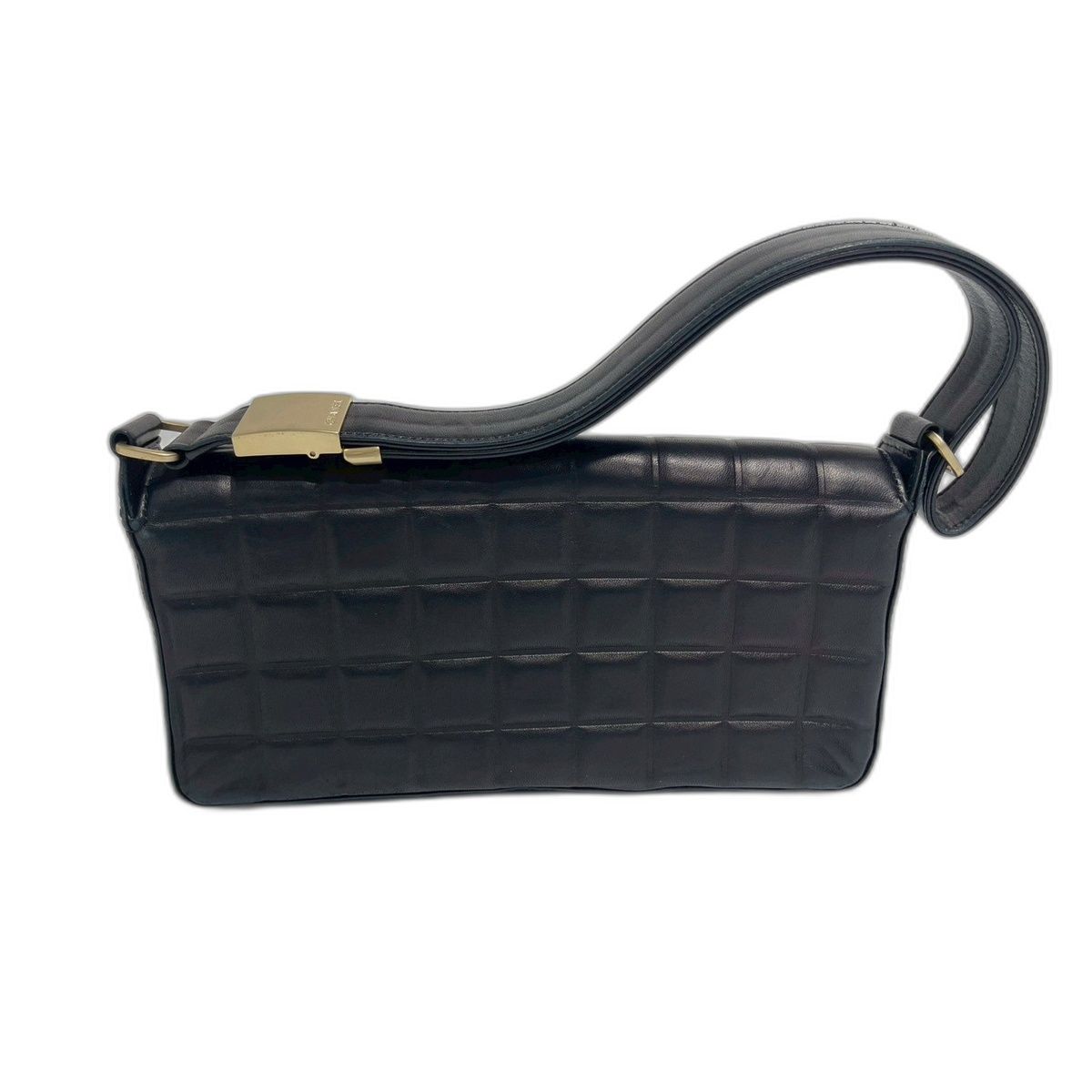 Chanel Shoulder Bag Chocolate Bar — view 2