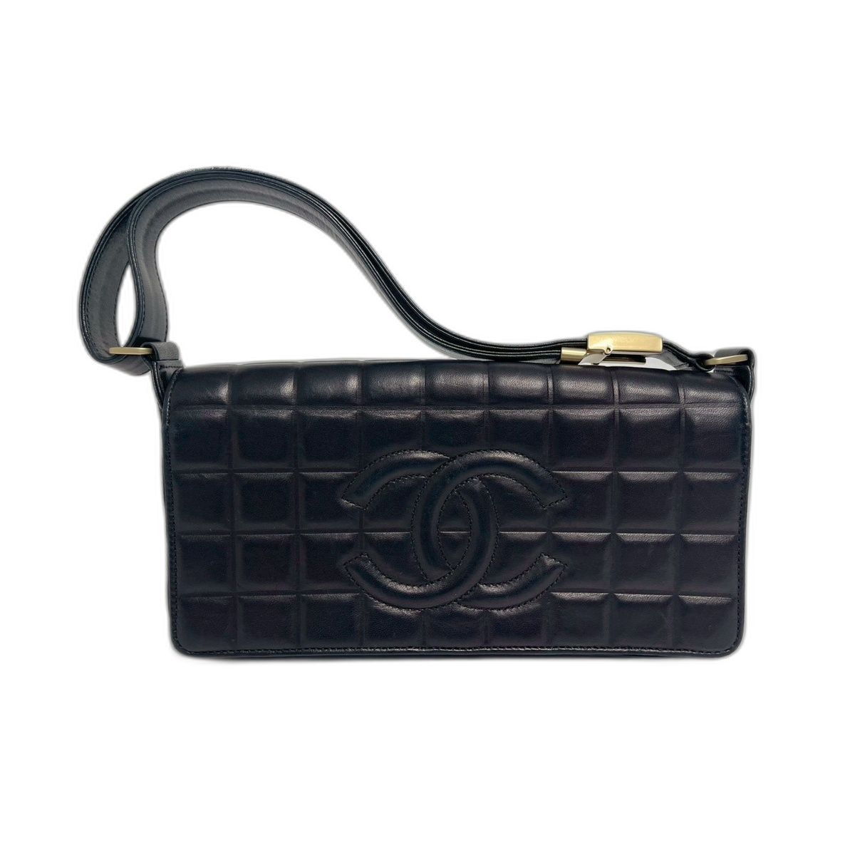 Chanel Shoulder Bag Chocolate Bar