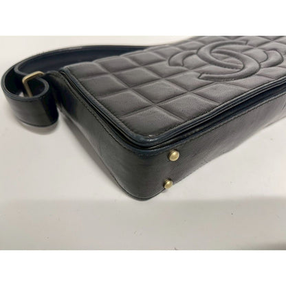 Chanel Shoulder Bag Chocolate Bar — view 5