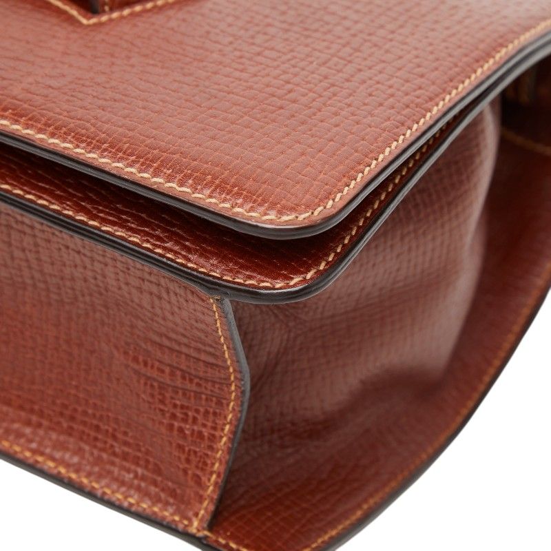 Loewe Barcelona Handbag Brown Leather — view 4