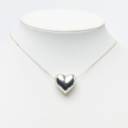 Tiffany & Co Heart Necklace Silver — view 8