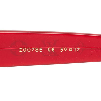 Louis Vuitton Obsession Sunglasses Red Acetate Eyewear — view 6
