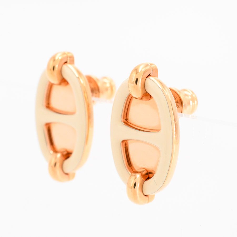 Hermes Earrings Mini Maillon — view 2