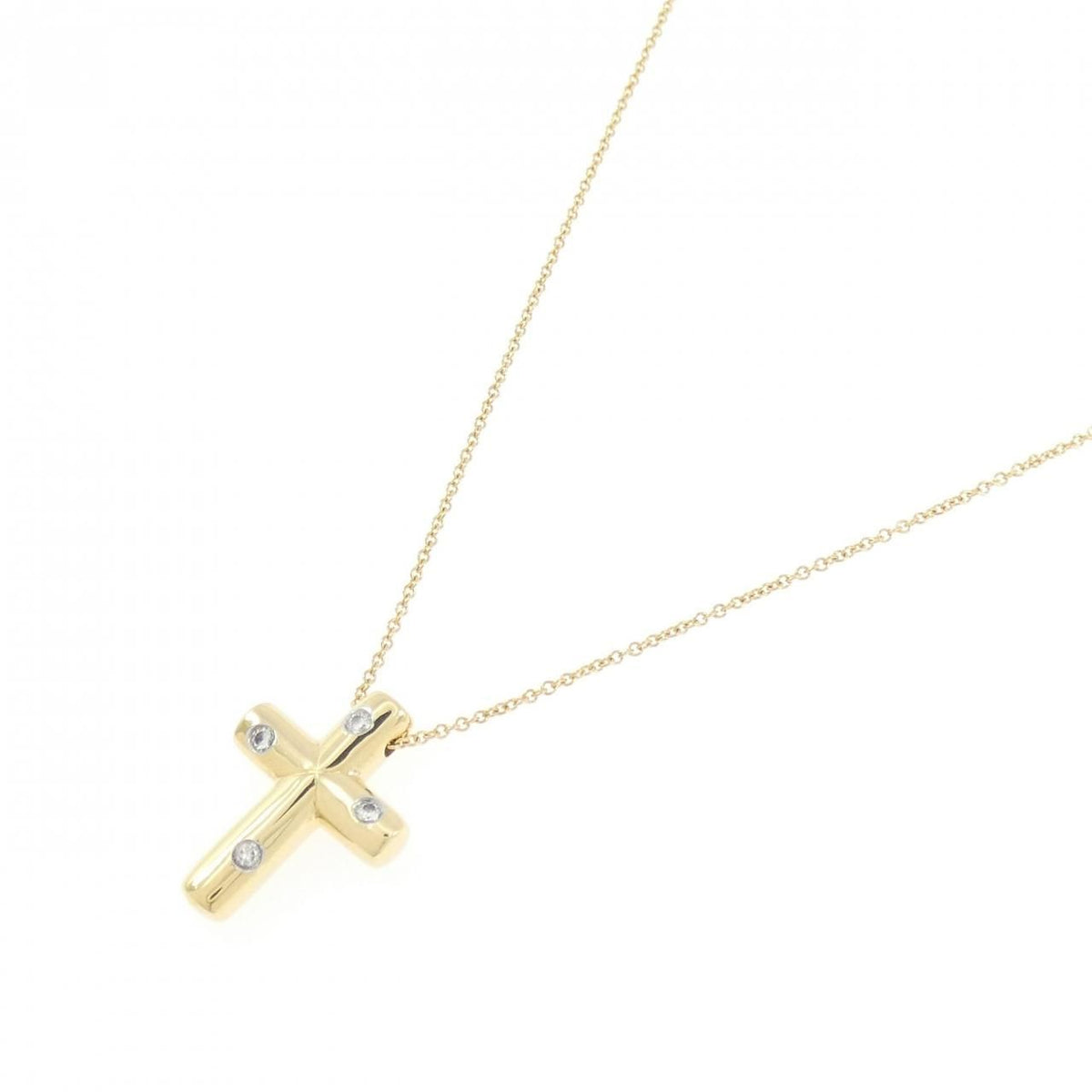 Tiffany & Co Dots Cross Necklace — view 2