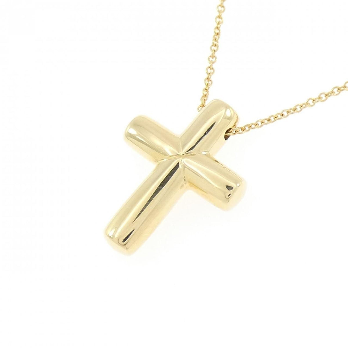 Tiffany & Co Dots Cross Necklace — view 4