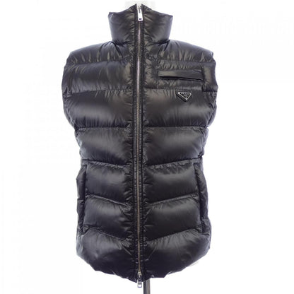 Prada Triangle Logo Down Vest