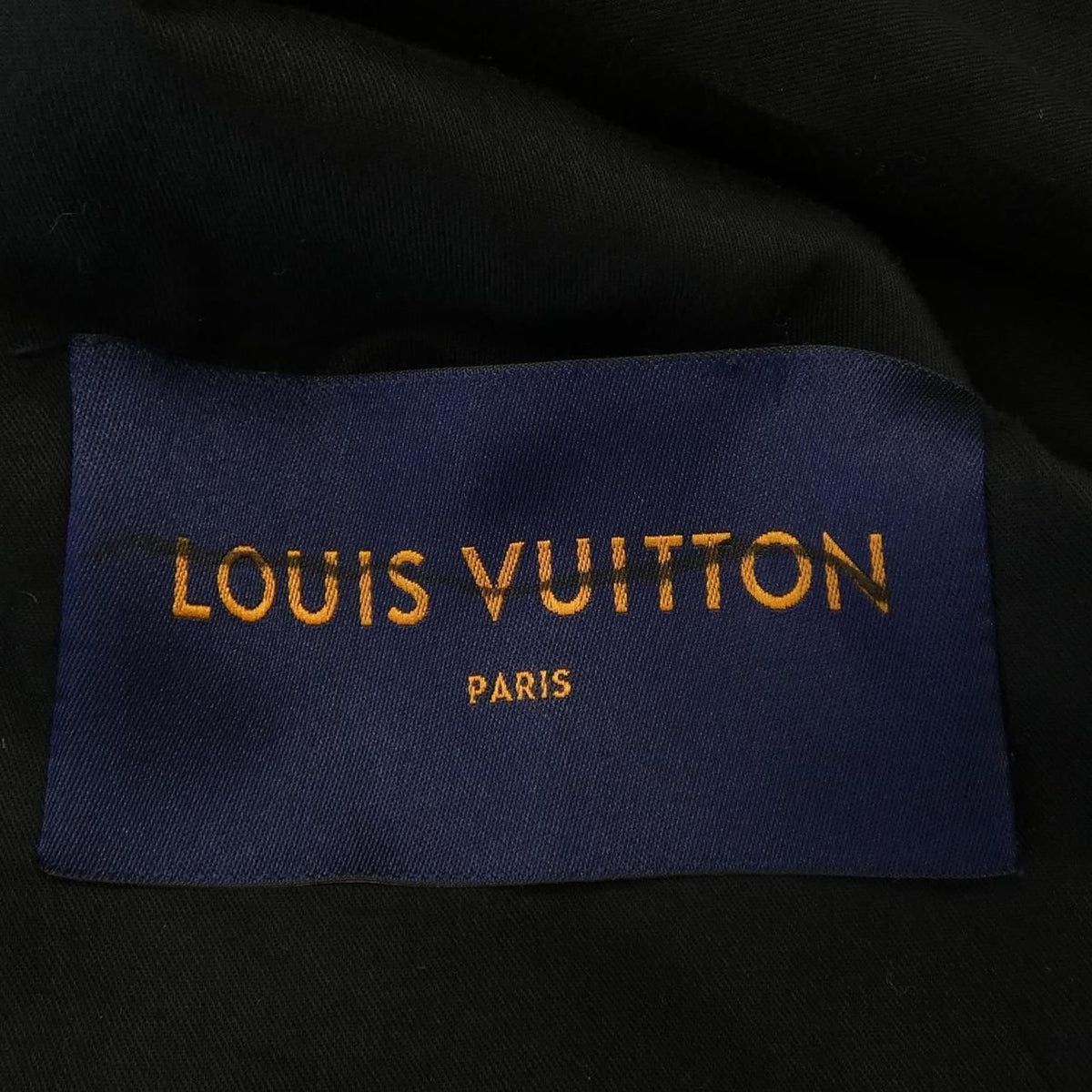 Louis Vuitton Zip Thro Denim Hoodie with Sash and Patch — view 4