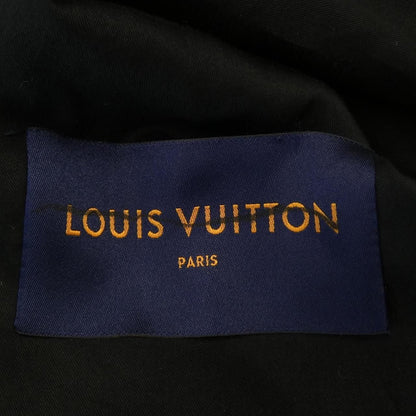 Louis Vuitton Zip Thro Denim Hoodie with Sash and Patch — view 4