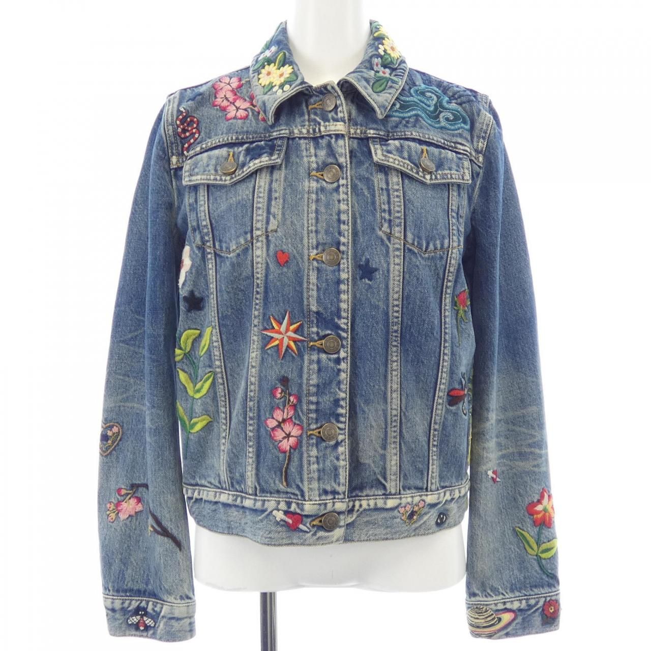 Gucci Denim Jacket Blue