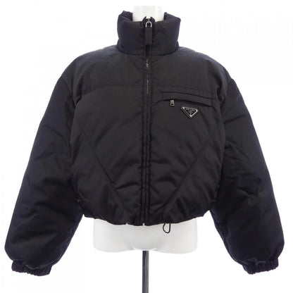 Prada Triangle Logo Down Jacket