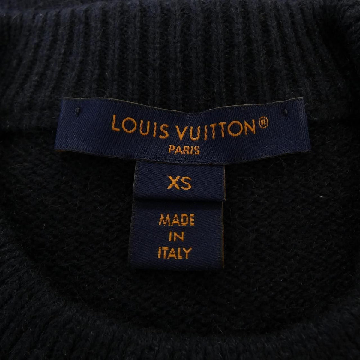 Louis Vuitton Chain Detail Patch Sweater Knit — view 4