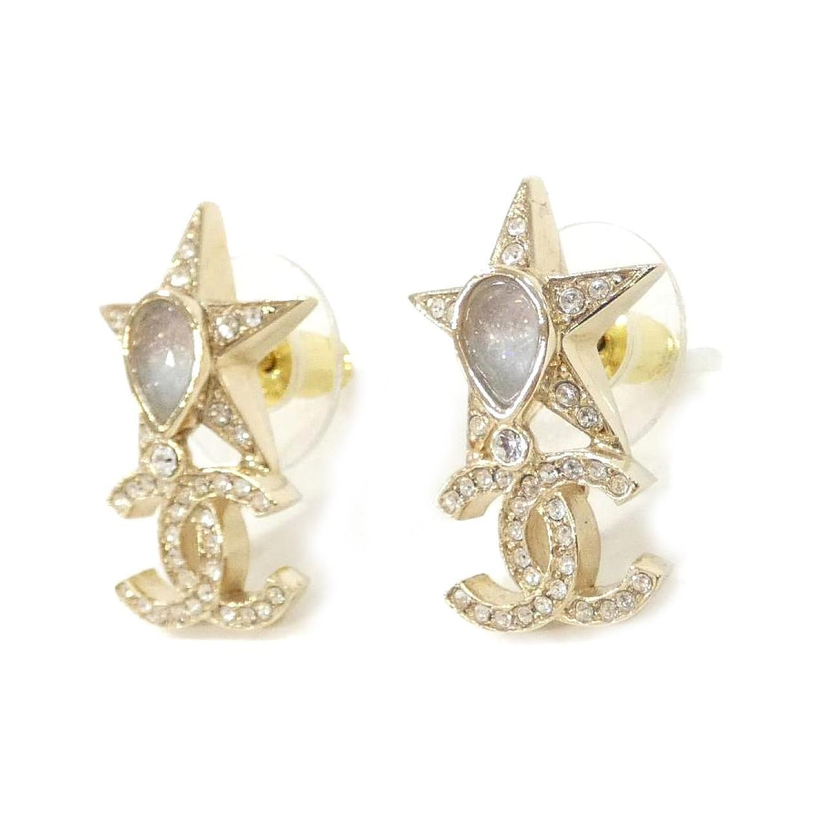 Chanel Earrings Gold — view 2